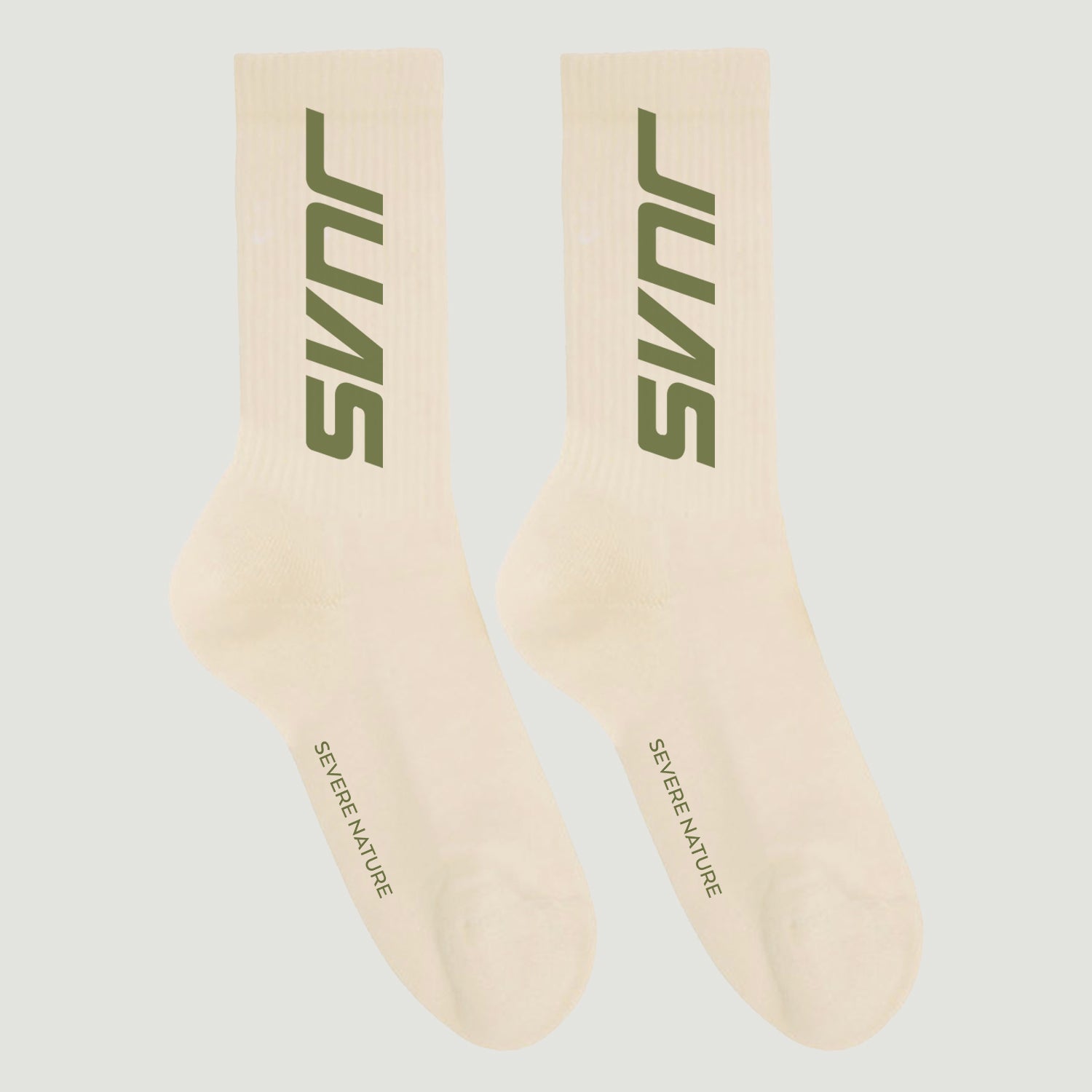 SVNR Tan Logo Socks